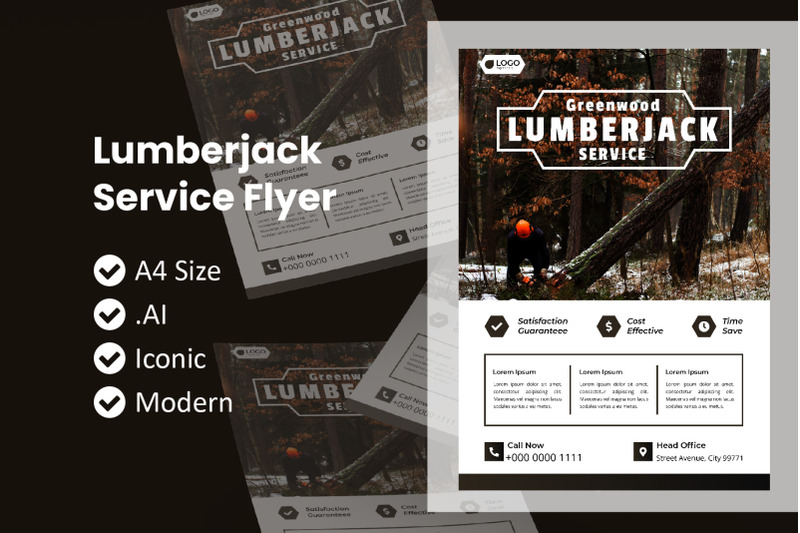 lumberjack-service-flyer-brochure-template