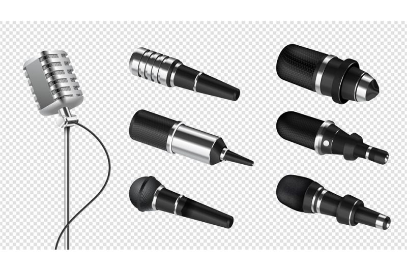 realistic-microphones-sound-studio-equipment-professional-microphone