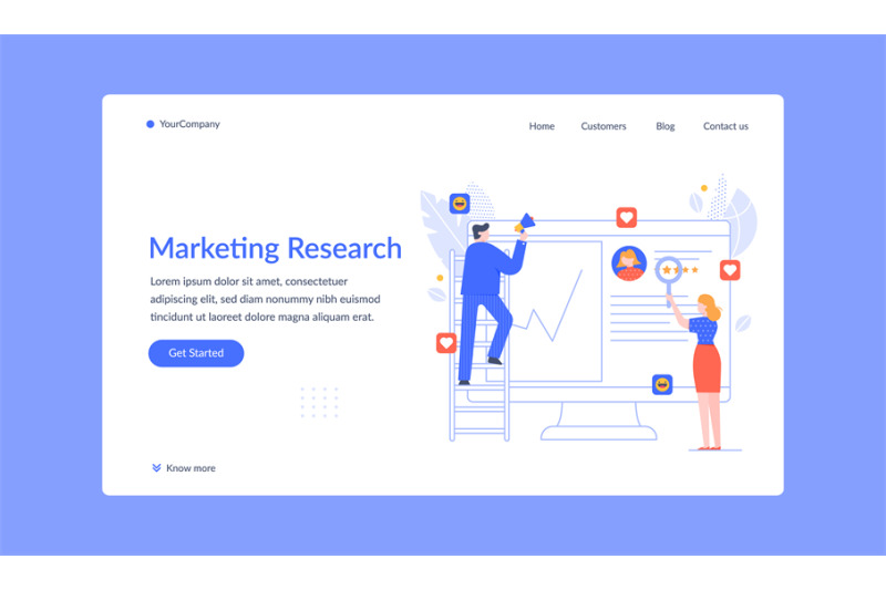 landing-page-marketing-researh-business-team-working