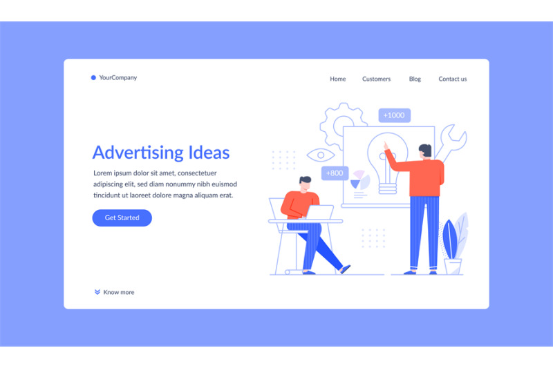 advertising-agency-idea-landing-page-people-create