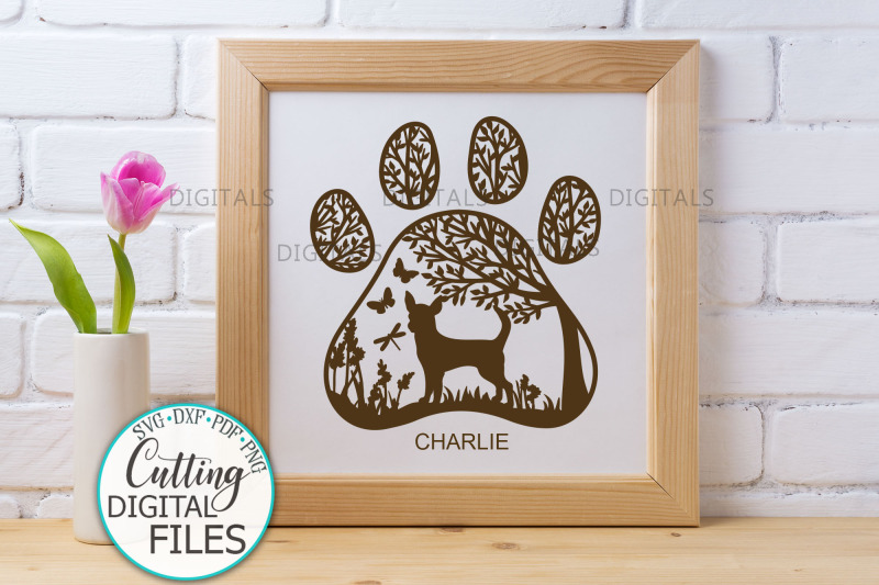 chihuahua-paw-dog-sign-svg-dxf-pdf-cut-out-template