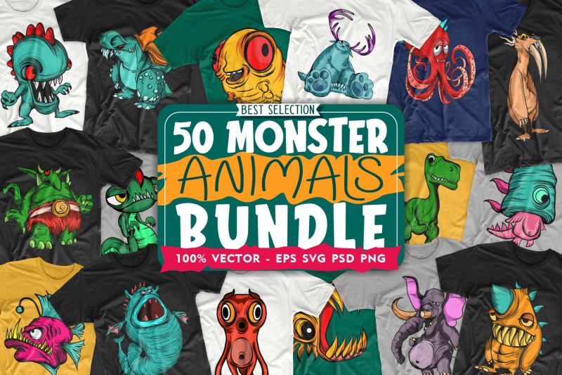 monster-animals-cartoon-bundle