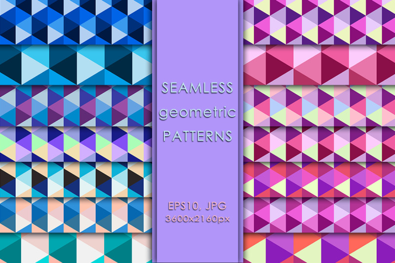 set-of-geometric-patterns