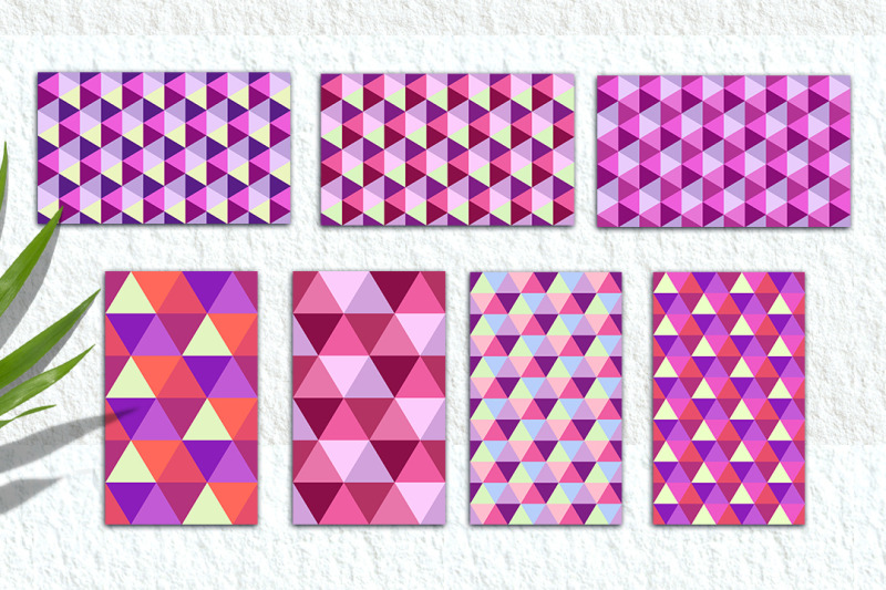 set-of-geometric-patterns