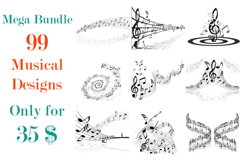 musical-notes-design-bundle