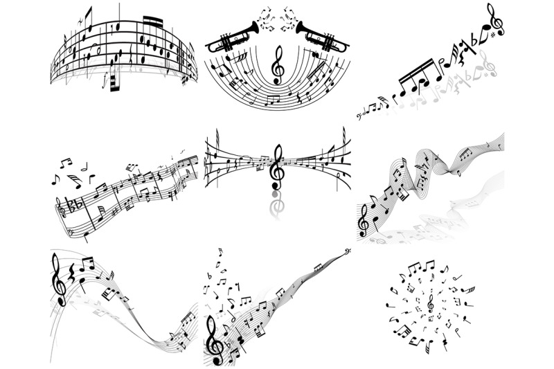 musical-notes-design-bundle