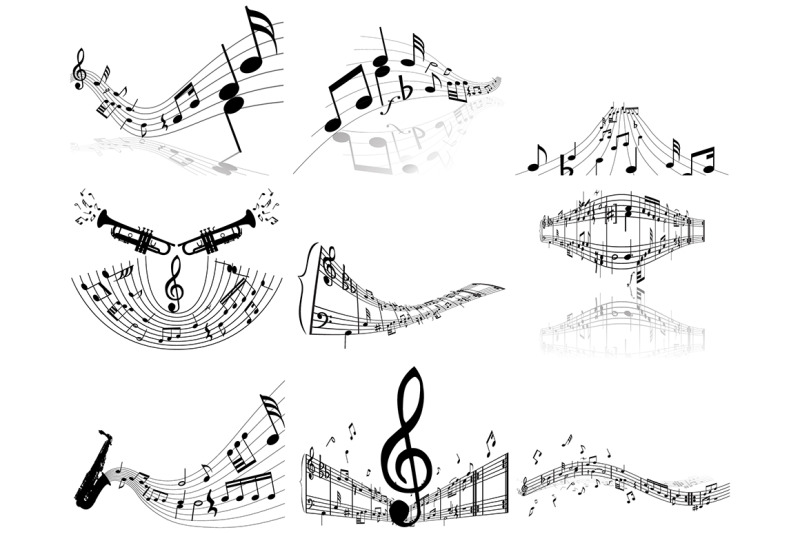 musical-notes-design-bundle