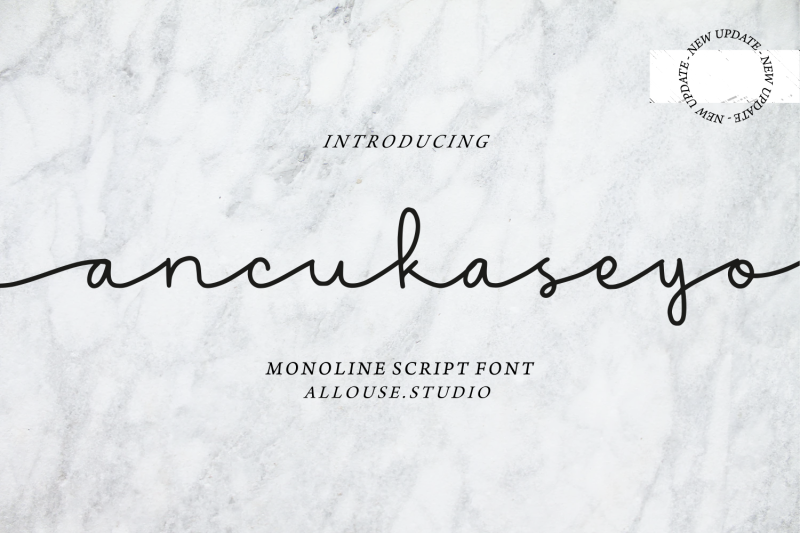 ancukaseyo-monoline-script