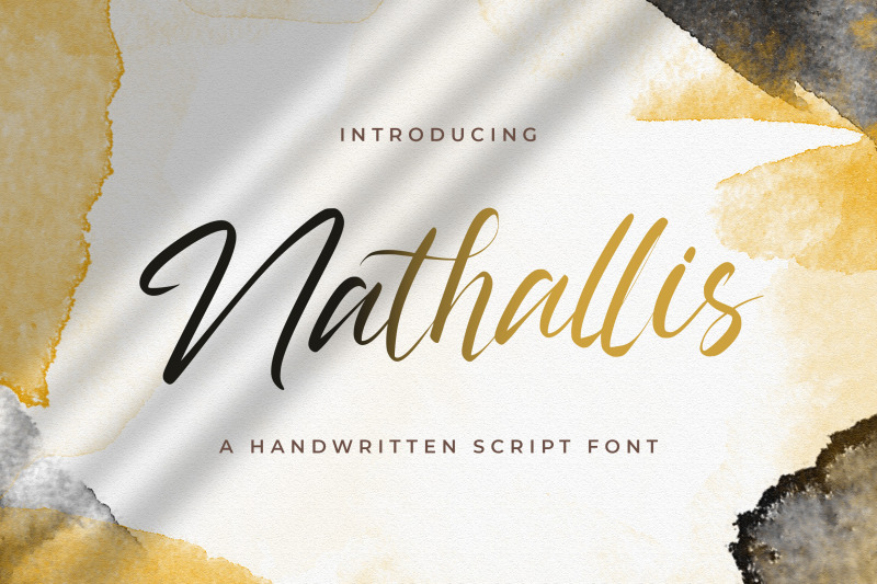 nathallis-handwritten-font