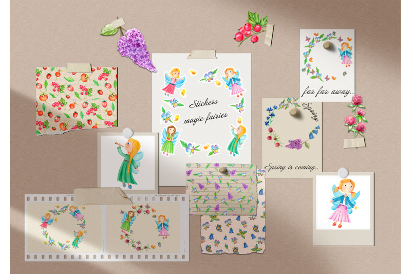 fairies-flowers-and-butterflies-watercolor-set
