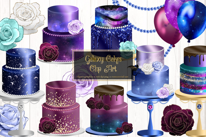 galaxy-cakes-clip-art