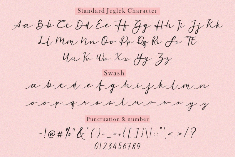 standard-jeglek-script-typeface