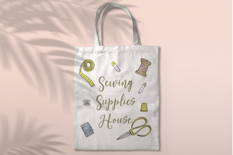 color-sewing-doodles-hand-drawn-old-singer-machine-scissors-button