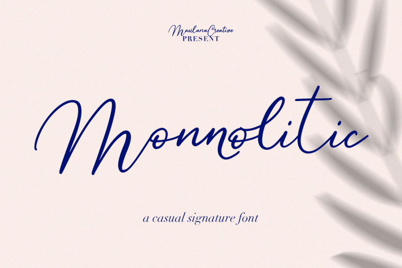 monnolitic-casual-signature-font