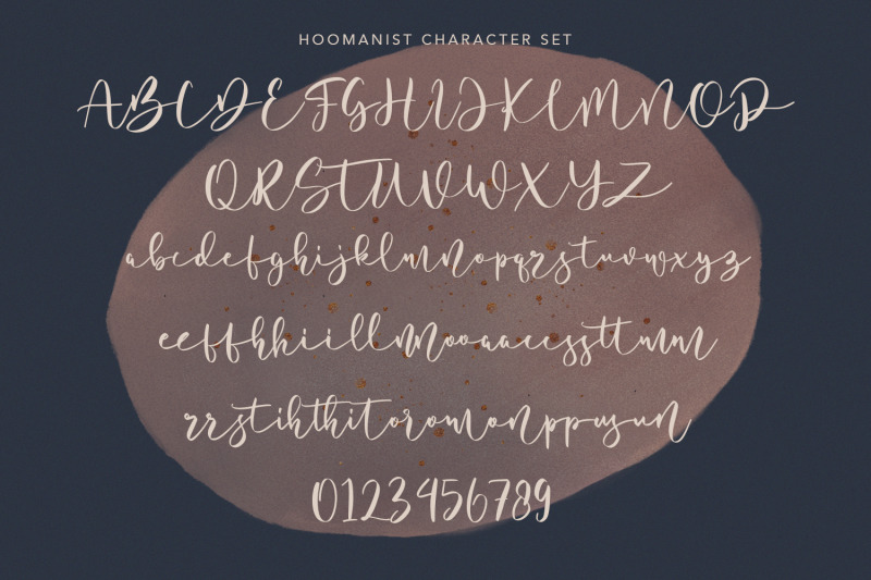 hoomanist-natural-handwritten-font