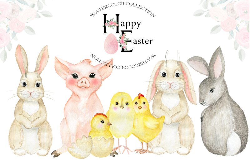 happy-easter-spring-watercolors