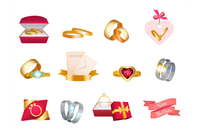 wedding-rings-marriage-bouquet-invitation-icon-cake-and-suit-bride-lo