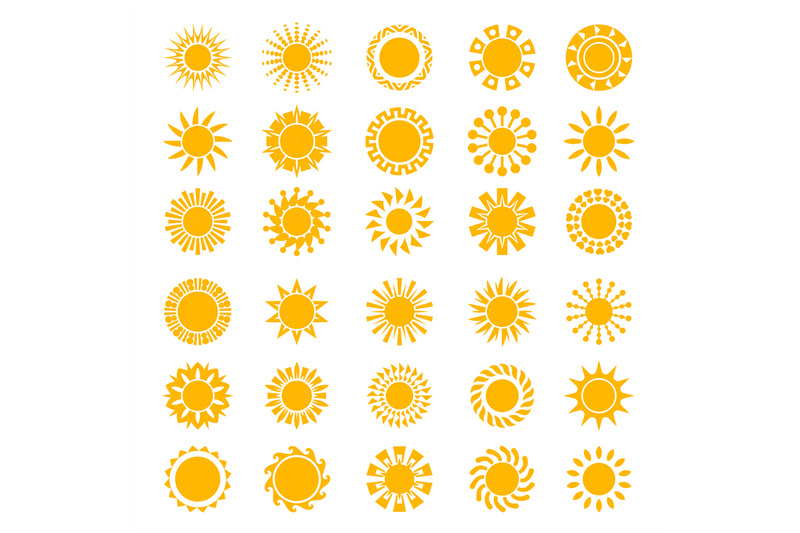 sun-icons-sunrise-creativity-sunny-circle-shapes-logo-sunset-stylized