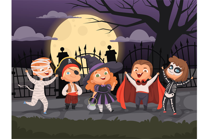 halloween-backgrounds-kids-playing-in-scary-costumes-for-halloween-de