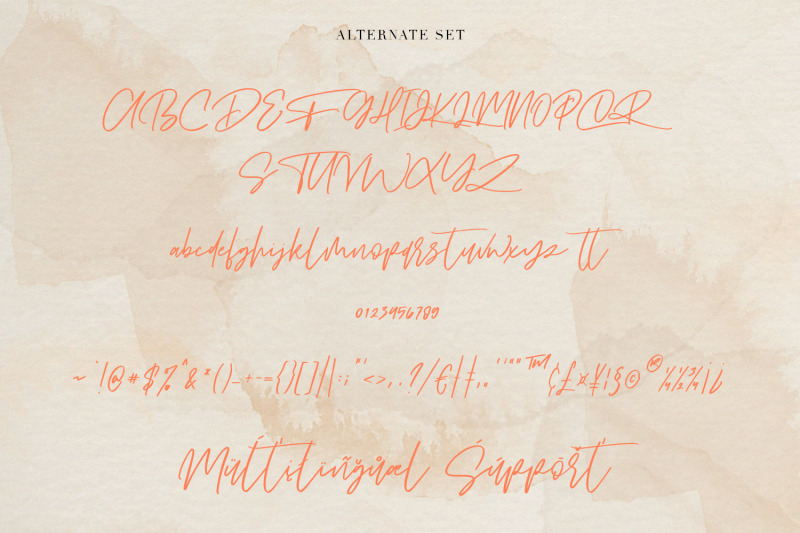 echountter-slanted-brush-font