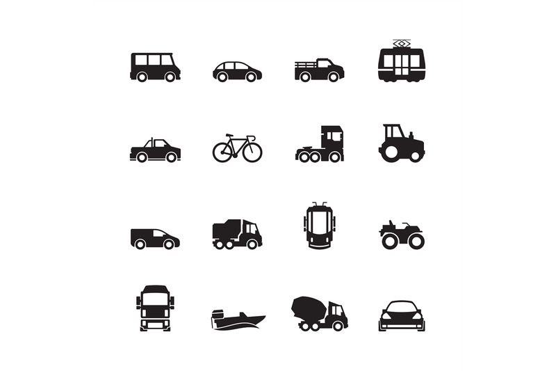 transport-pictogram-car-ship-subway-train-yacht-road-symbols-truck-si
