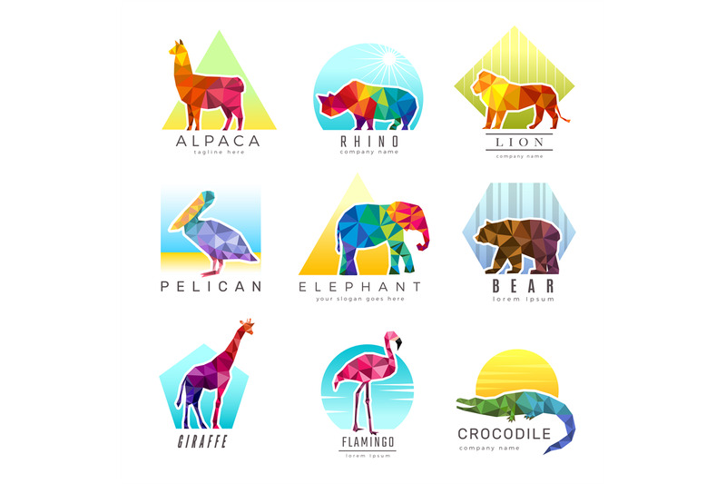 animals-logo-zoo-low-poly-triangular-geometric-symbols-fo-different-a