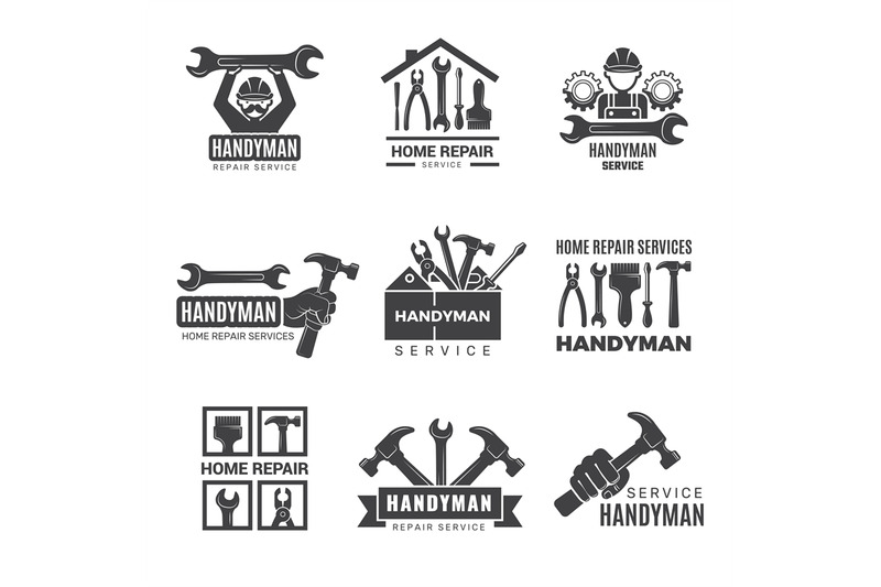 handyman-logo-worker-with-equipment-servicing-badges-screwdriver-hand