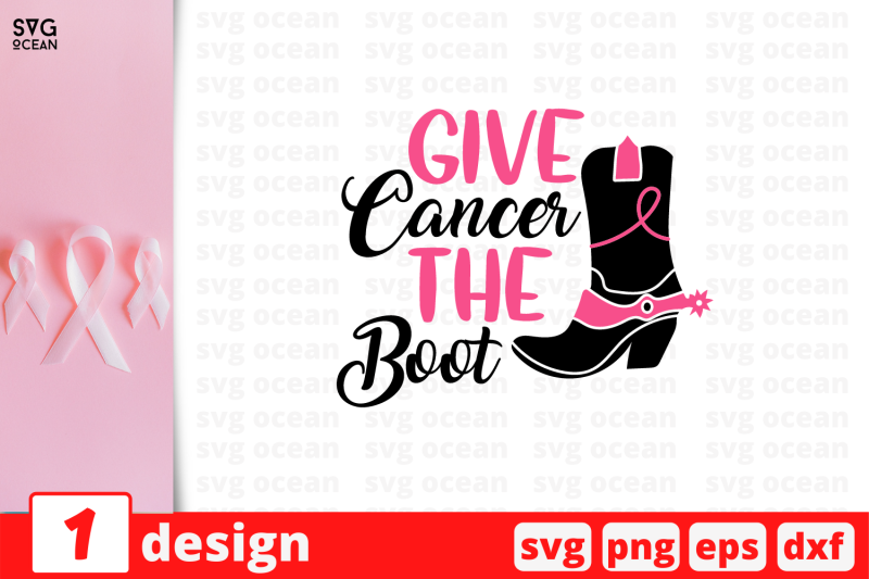 give-cancer-the-boot-svg-cut-file