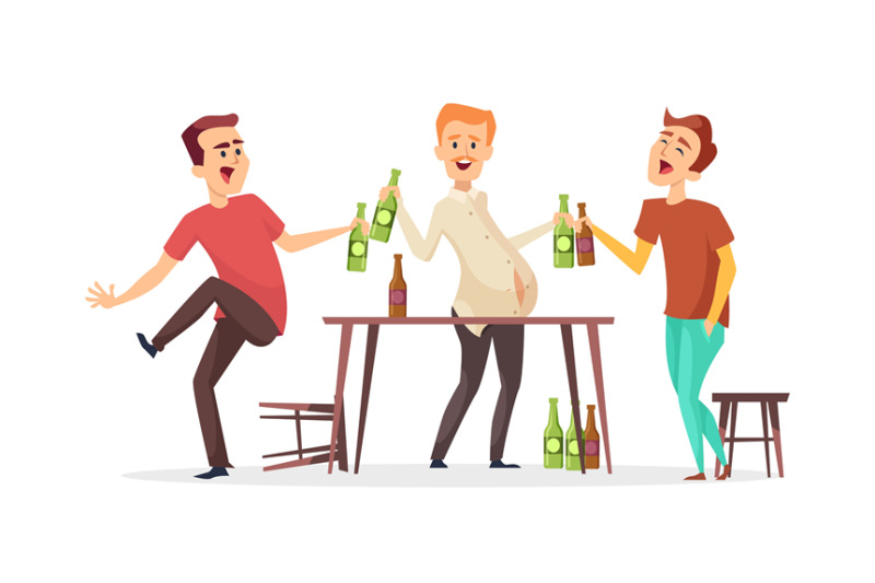 men-drink-beer-drunk-friends-characters-vector-oktoberfest-beer-part