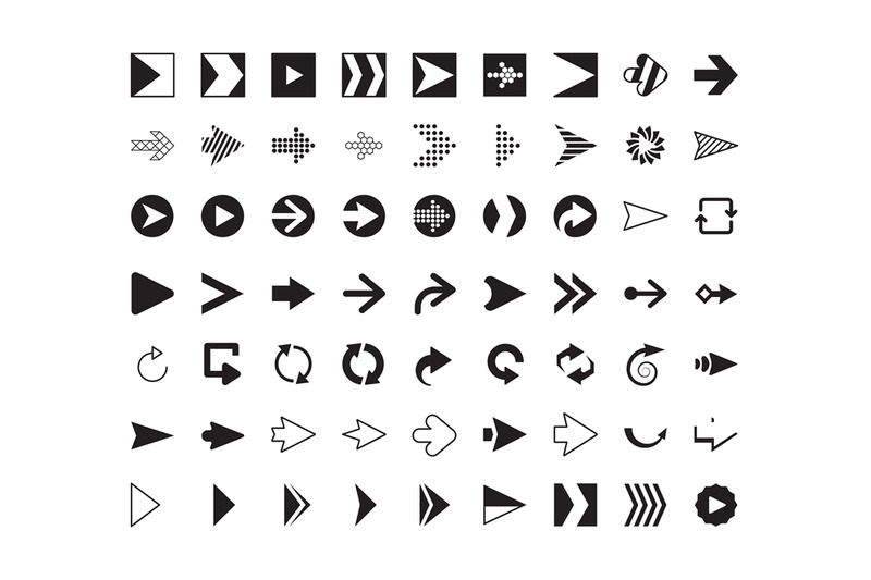 arrows-collection-modern-graphic-direction-signs-computer-screen-curv