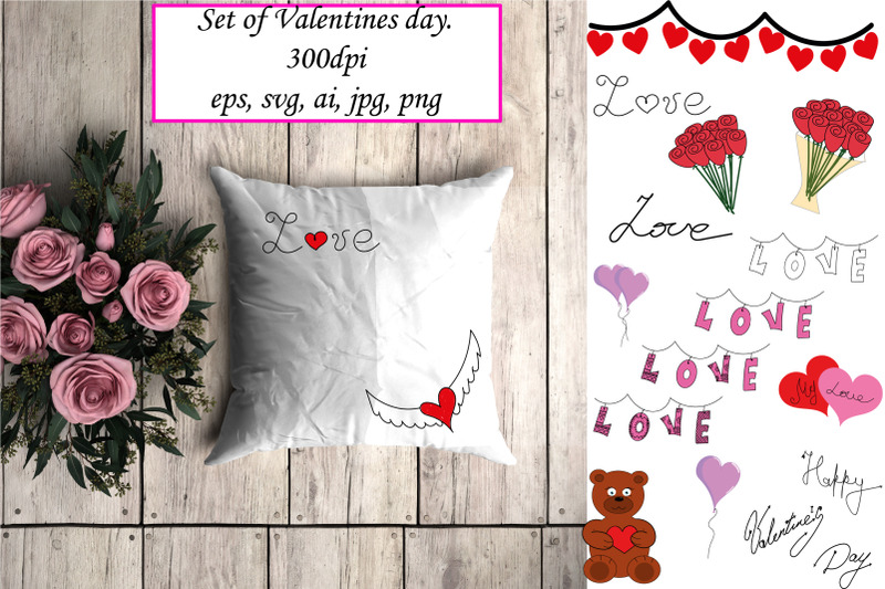 bundle-of-colorful-valentines-day-holliday