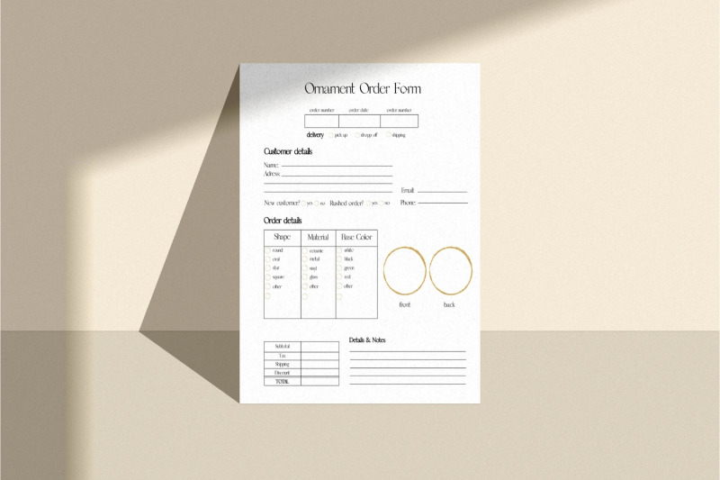 ornament-order-form-template-simple-modern-ornament-order