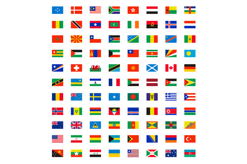 country-flags-world-wide-independence-map-name-of-different-flags-ban