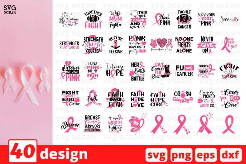 breast-cancer-svg-bundle