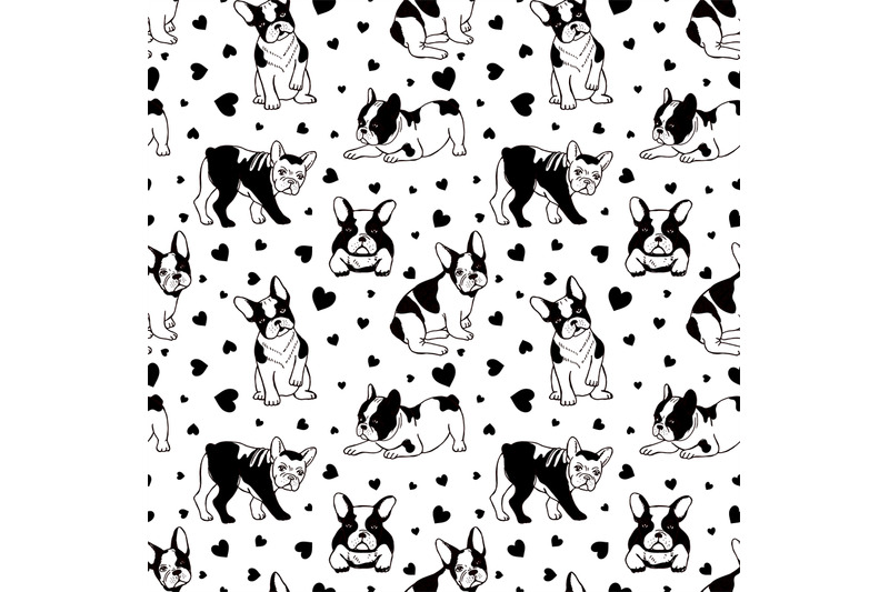 dogs-pattern-french-bulldog-seamless-texture-vector-pets-background