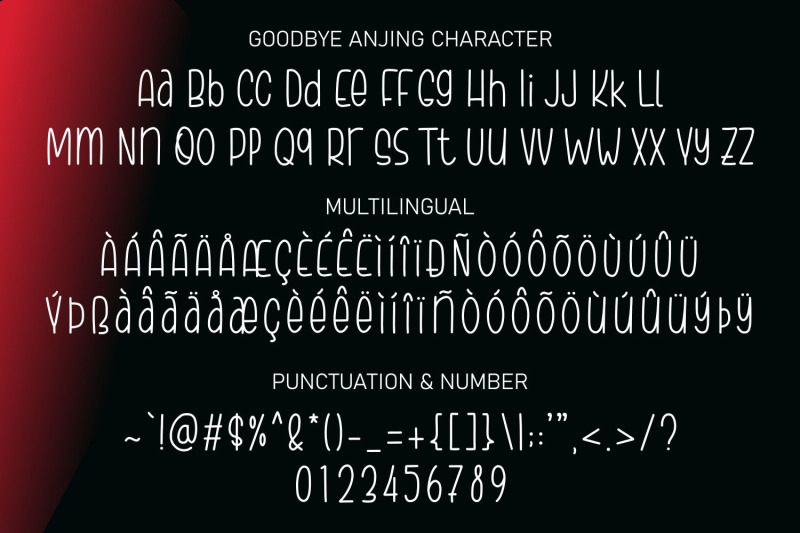 goodbye-anjing-a-tall-handwritten-font