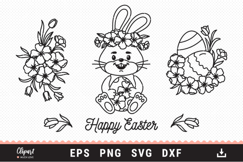 easter-svg-files-easter-bunny-easter-eggs-flowers