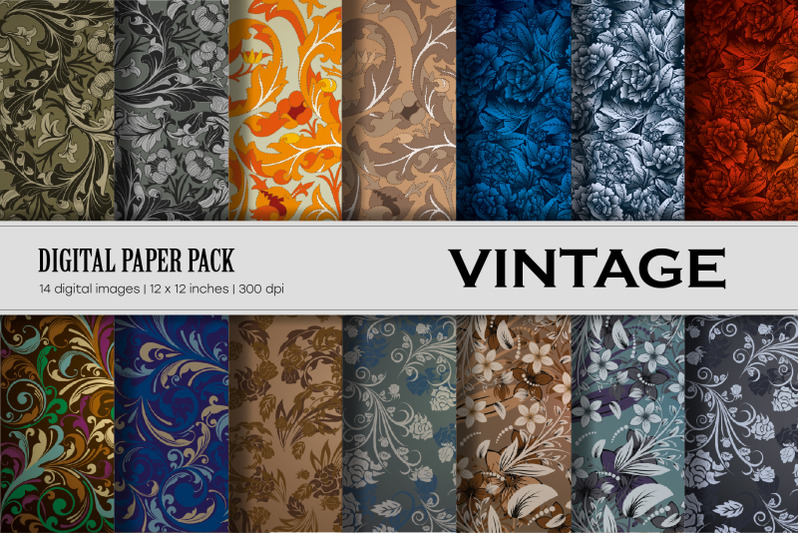 vintage-pattern-digital-paper