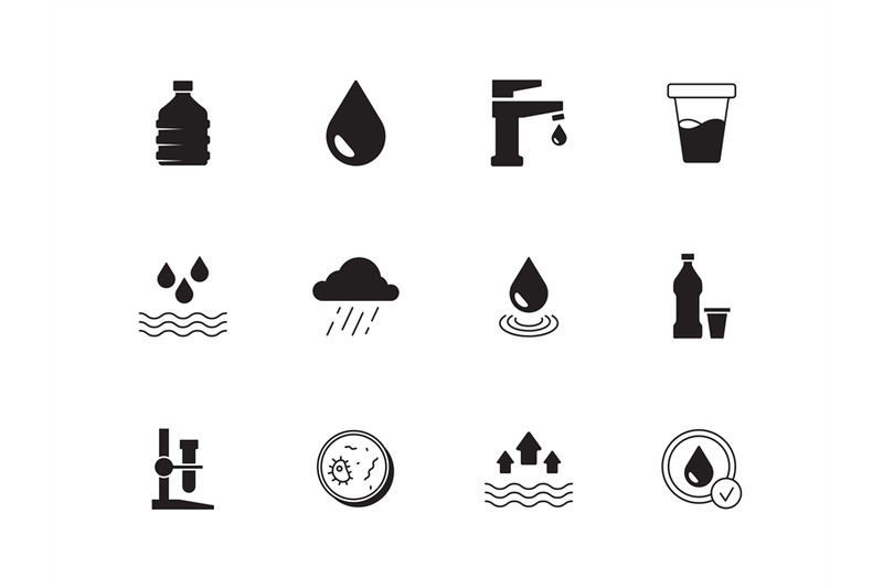 water-icon-rain-splashes-drops-liquid-drinks-recycling-process-refres