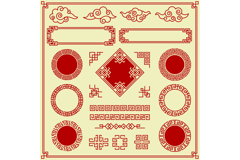 oriental-elements-ornate-clouds-frames-borders-dividers-traditional-a