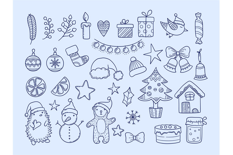 winter-season-doodles-new-year-merry-christmas-collection-snowflakes