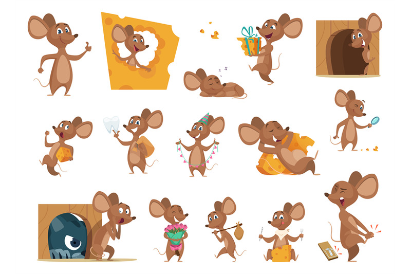 mouse-cartoon-small-mice-in-action-poses-lab-animals-friendly-mascot
