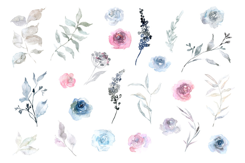 pale-watercolor-light-pink-amp-blue-flowers