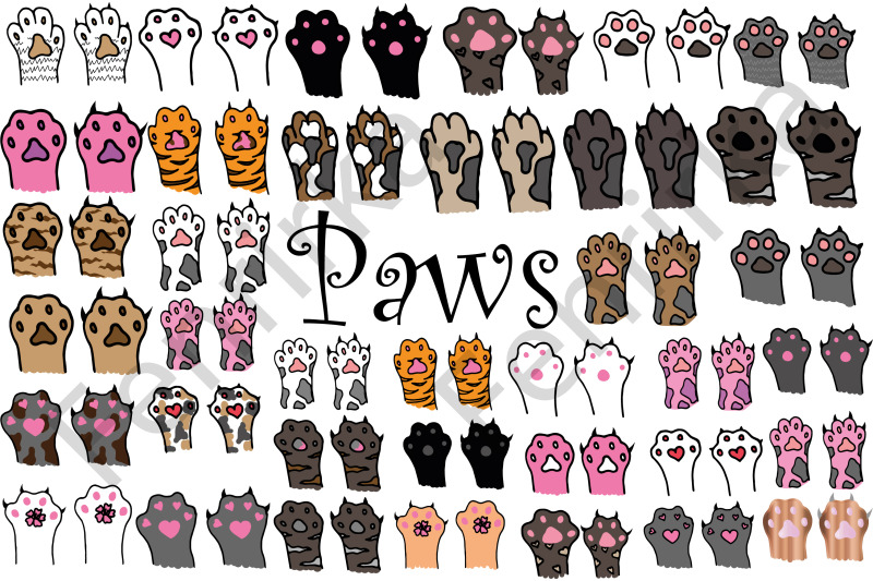 large-bundle-of-colorful-paws-pets