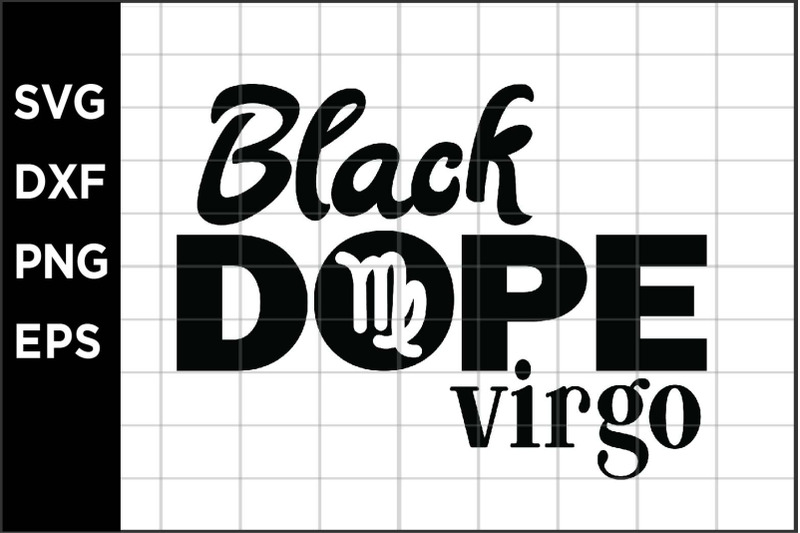 black-dope-virgo-svg