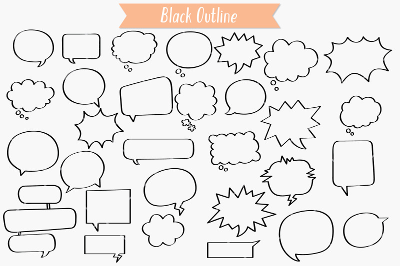 speech-bubbles-comic-book-talk-thinking-cloud
