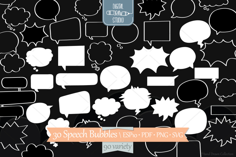 white-speech-bubbles-comic-book-talk-thinking-cloud