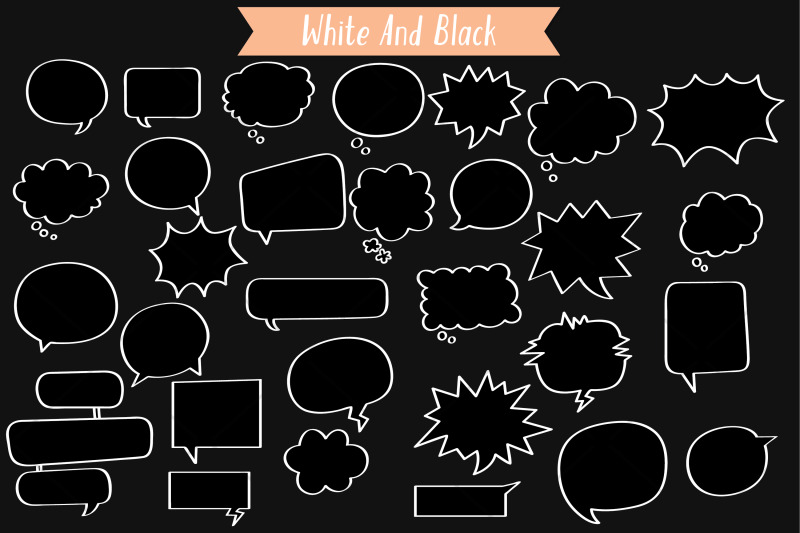 white-speech-bubbles-comic-book-talk-thinking-cloud