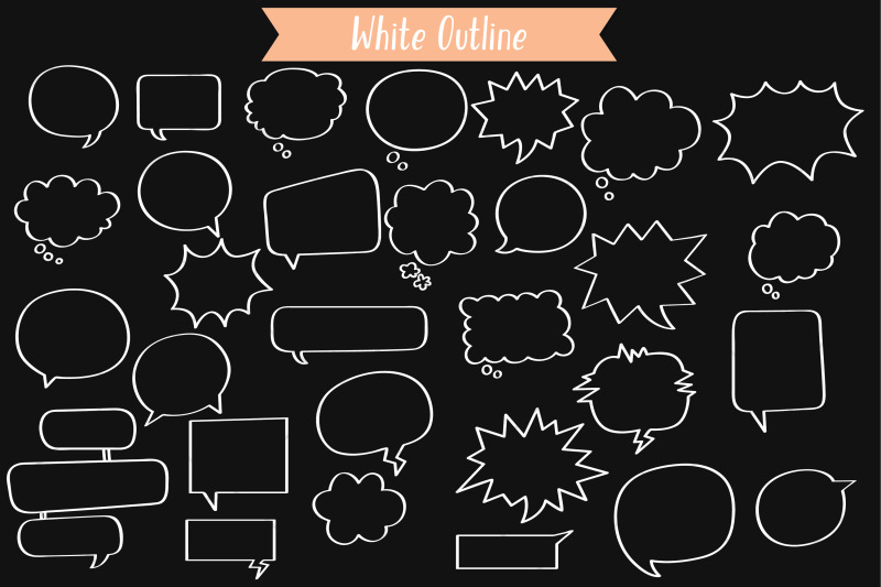 white-speech-bubbles-comic-book-talk-thinking-cloud