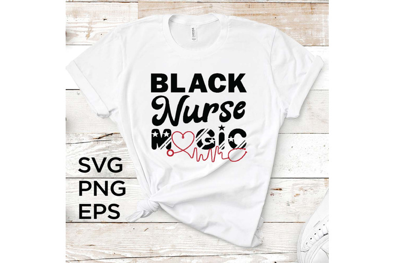 black-nurse-magic-svg